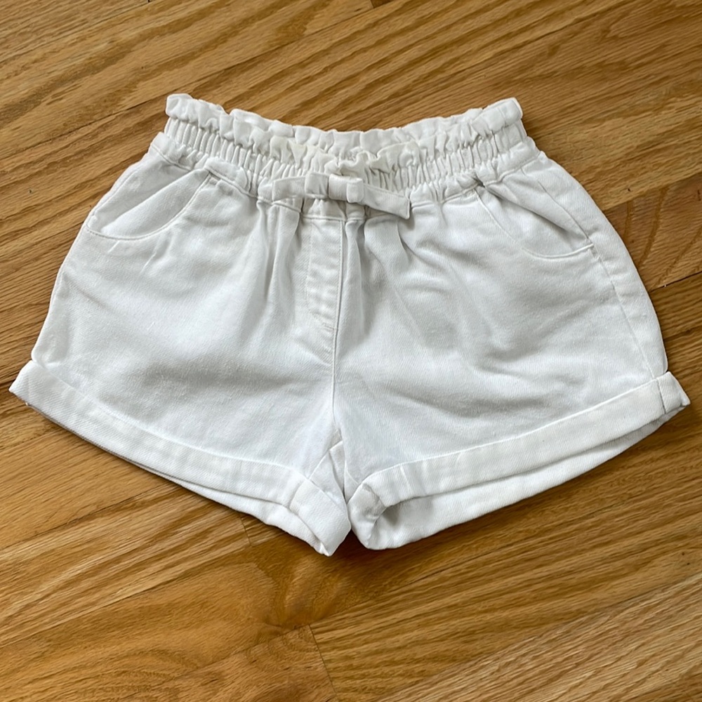 Janie and Jack Waist Linnen/Cotton Short